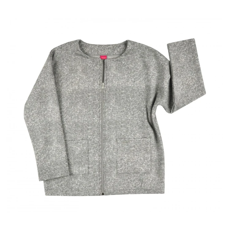 bluza długi zamek z kieszonkami
