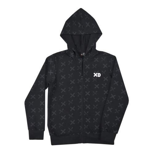 bluza długi zamek z kapturem