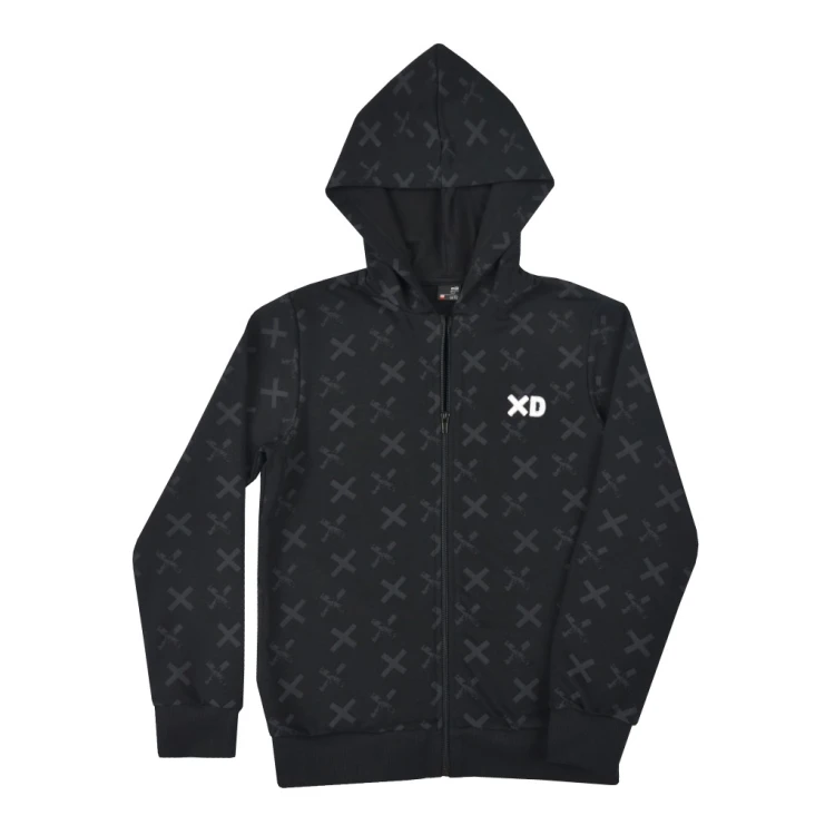 bluza długi zamek z kapturem