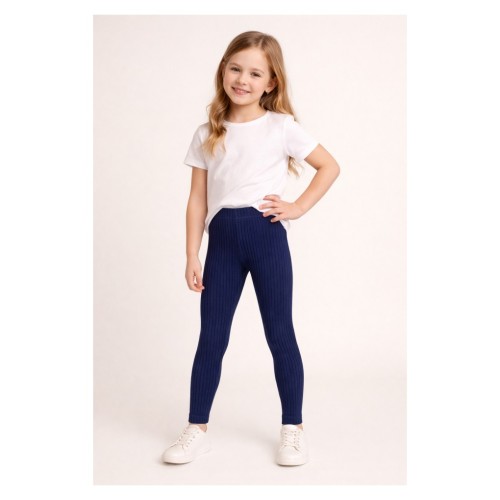 legginsy z grubego prążka