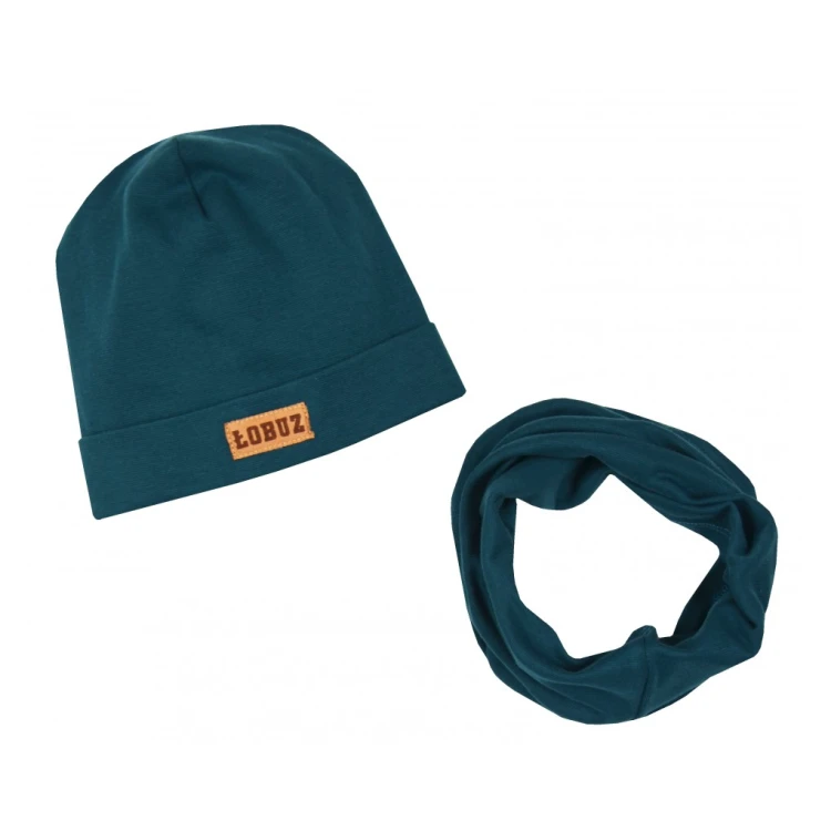 komplet czapka+komin