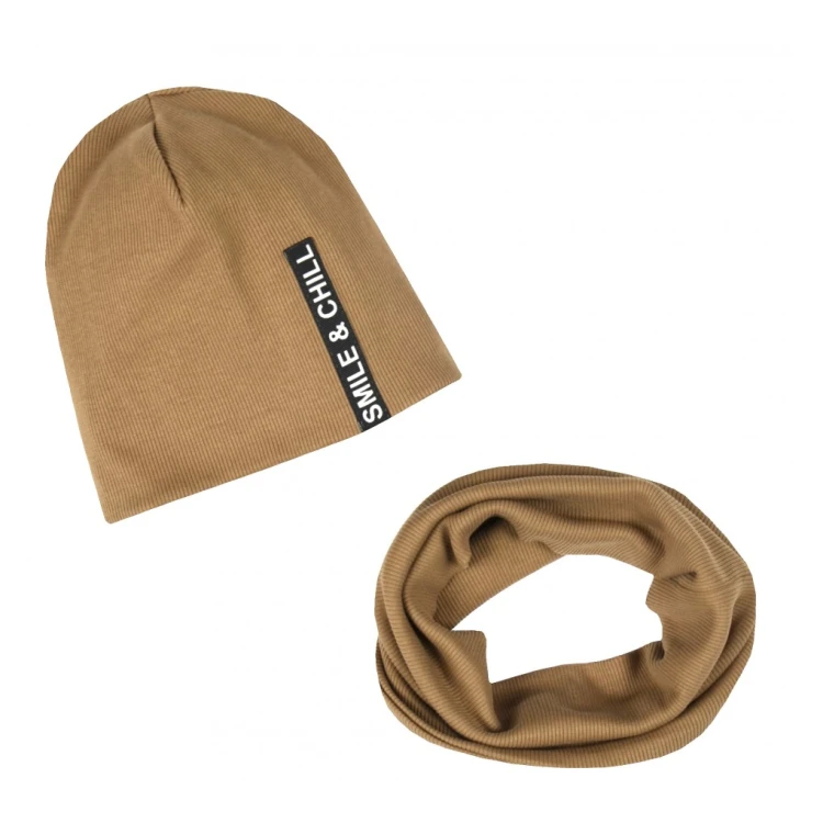 komplet czapka+komin