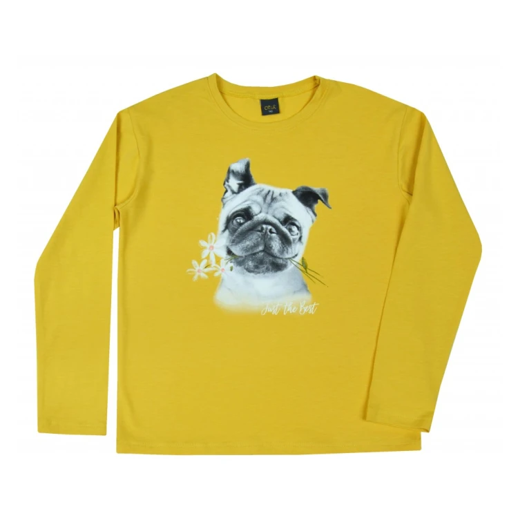 bluzka dziewczęca długi rękaw
