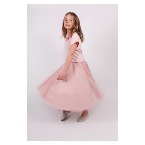 elegancka spódnica z tiulem