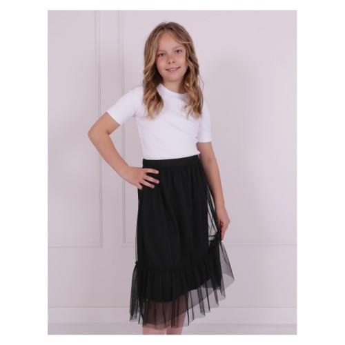 elegancka spódnica z tiulem