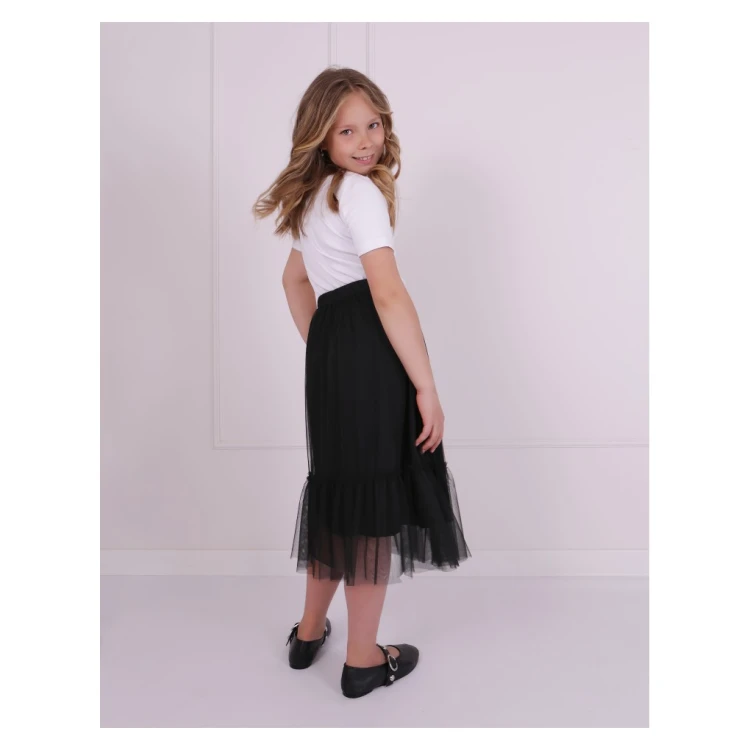 elegancka spódnica z tiulem