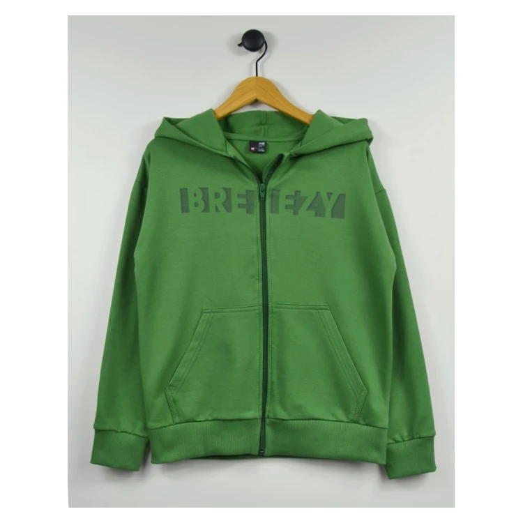 cienka bluza długi zamek OVERSIZE