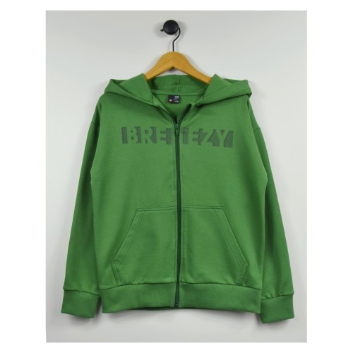 cienka bluza długi zamek OVERSIZE