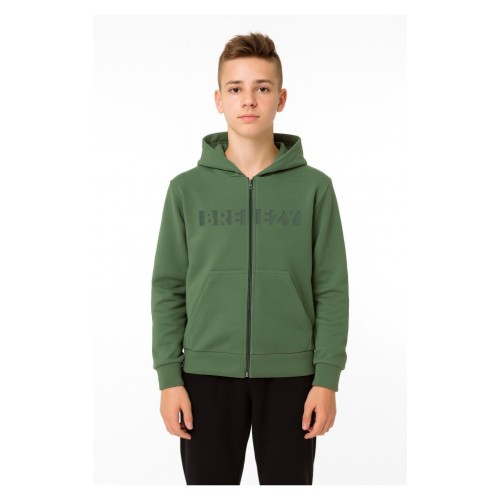 cienka bluza długi zamek OVERSIZE