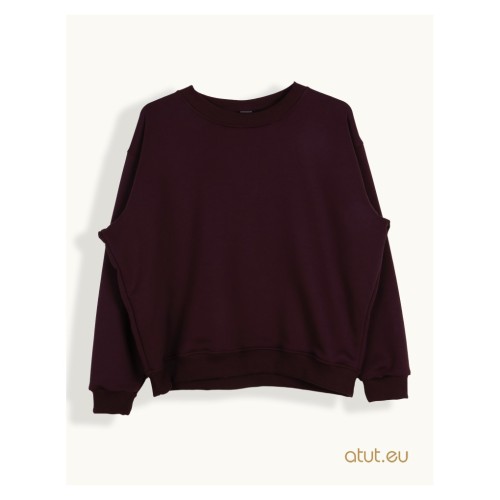 bluza damska z dresówki DIAGONAL