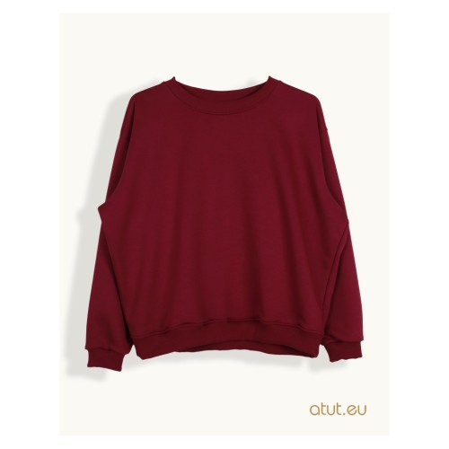 bluza damska z dresówki DIAGONAL