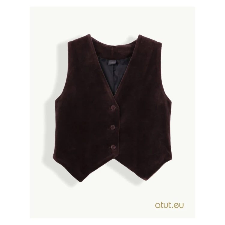 kamizelka welurowa