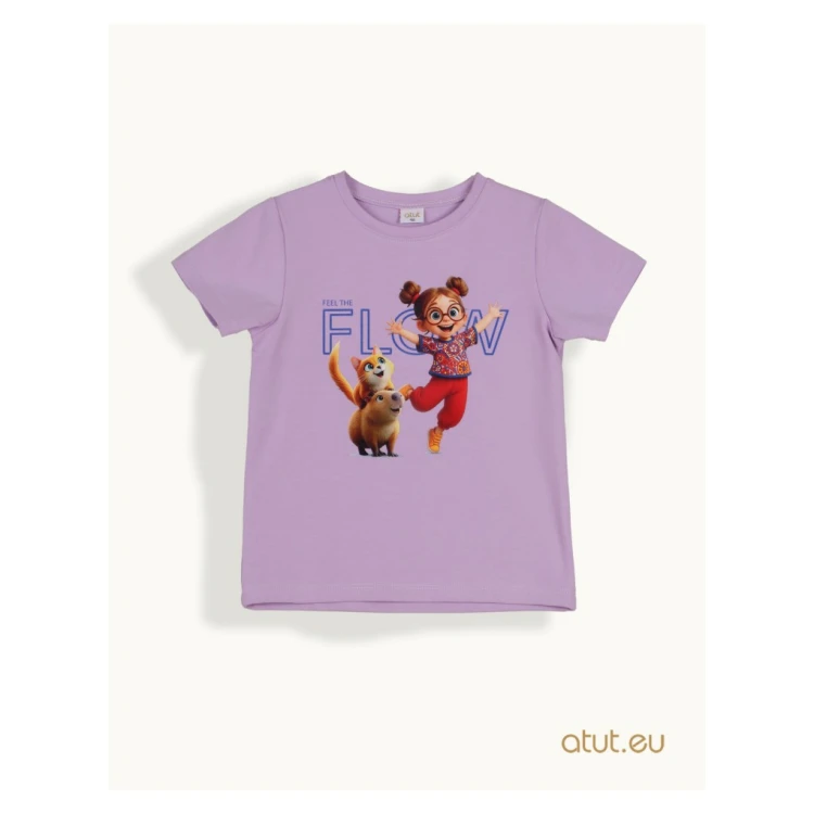 T-shirt dziewczęcy