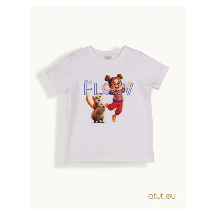 T-shirt dziewczęcy