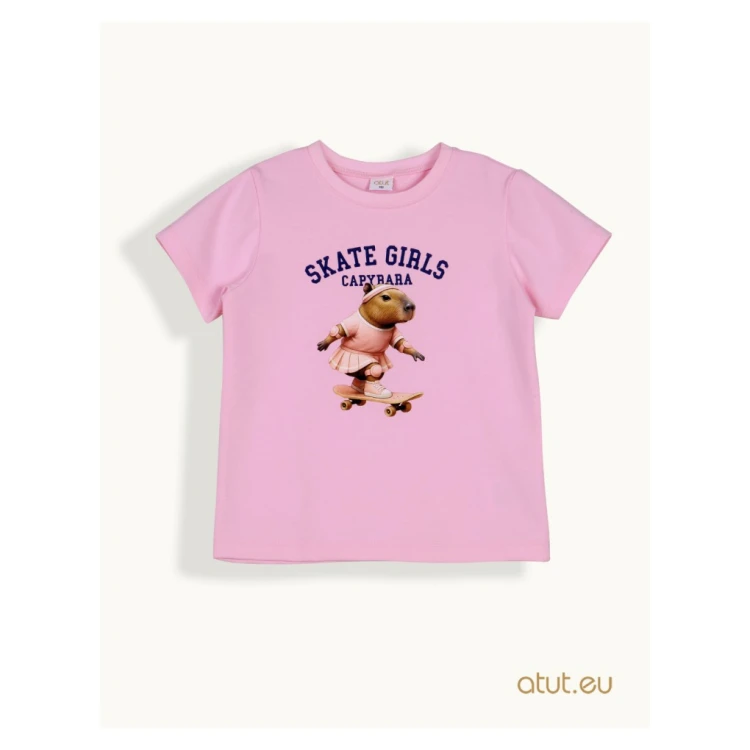 T-shirt dziewczęcy