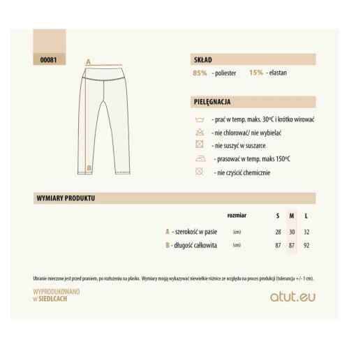 legginsy damskie fitness