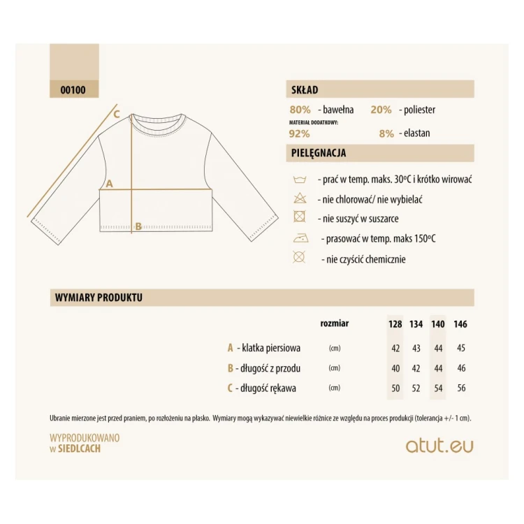 bluza dziewczęca