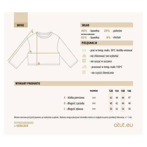bluza dziewczęca