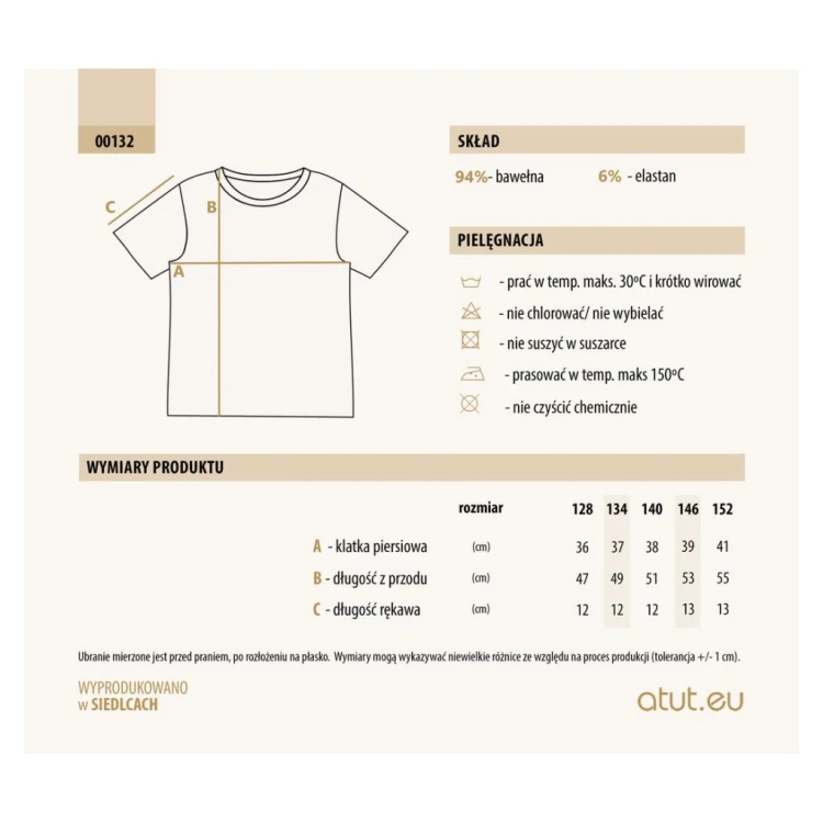 T-shirt dziewczęcy