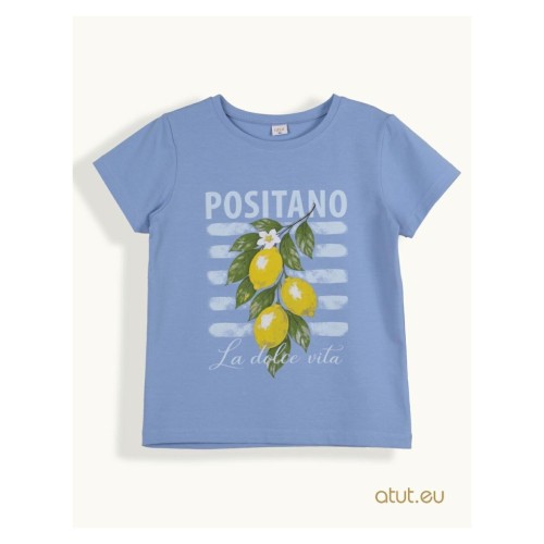 T-shirt dziewczęcy „La Dolce Vita”