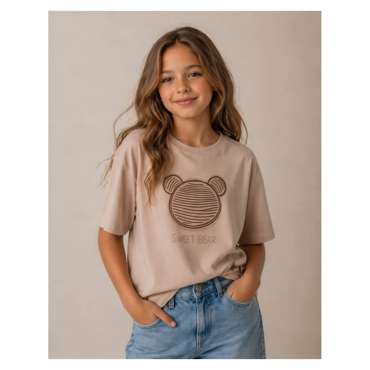 T-shirt dziewczęcy