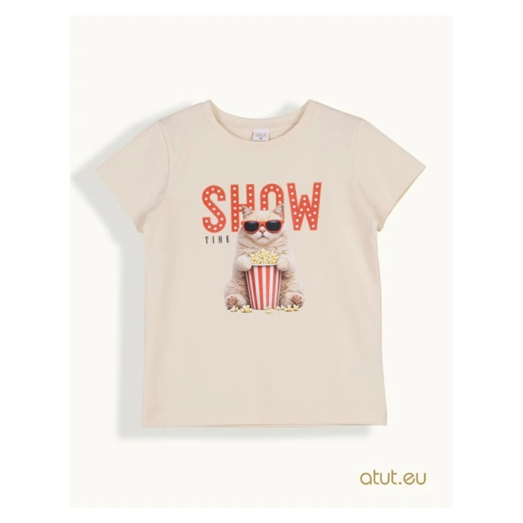 T-shirt dziewczęcy