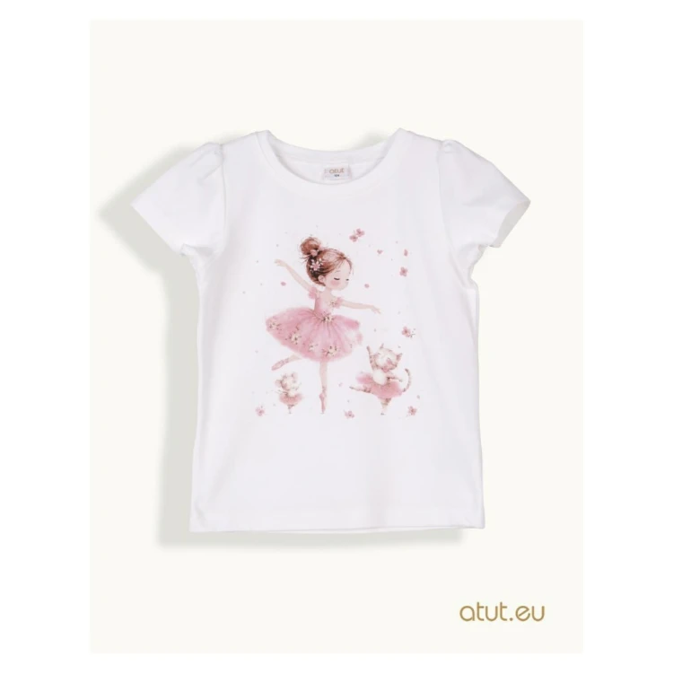 t-shirt dziewczęcy