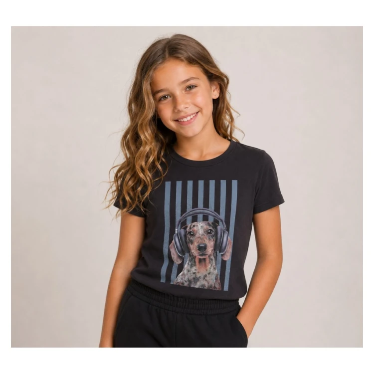 t-shirt dziewczęcy
