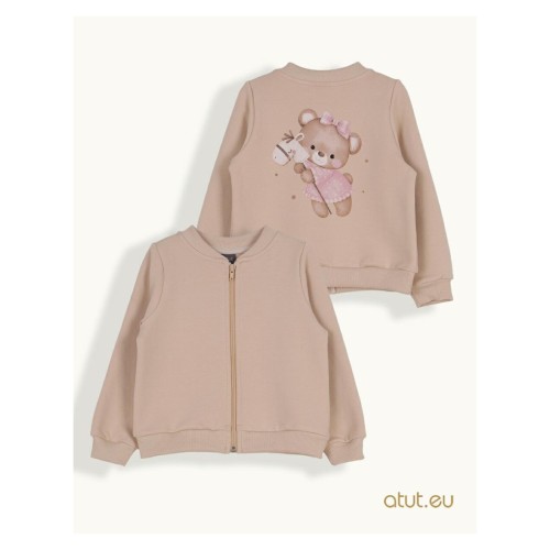 Bluza dziewczęca bomber
