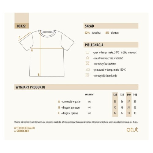 t-shirt dziewczęcy
