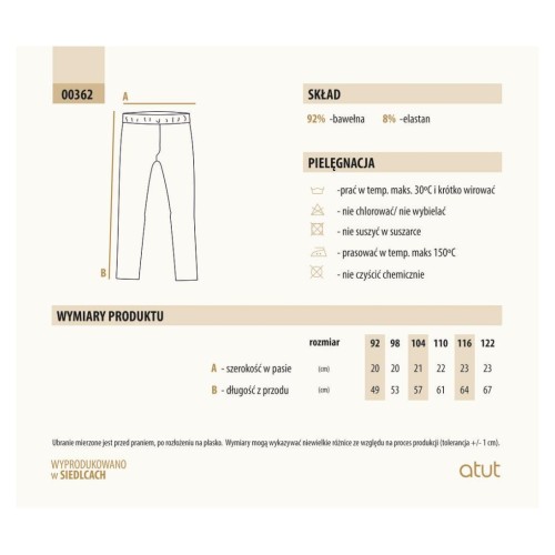 legginsy SLIM