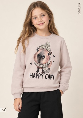 bluza dziewczęca z Kapibarą