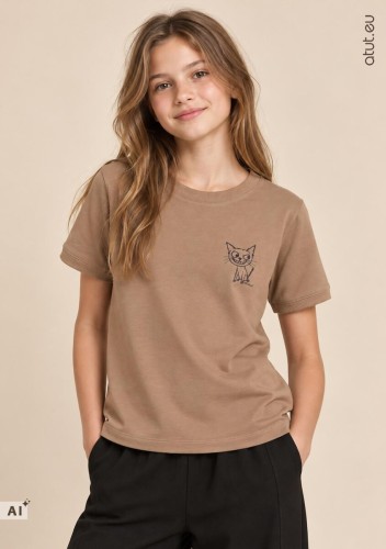 t-shirt dziewczęcy