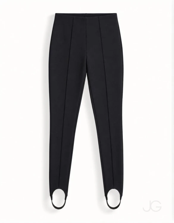 Legginsy damskie z paskiem pod stopę