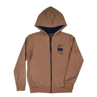 sweatshirt with zipper